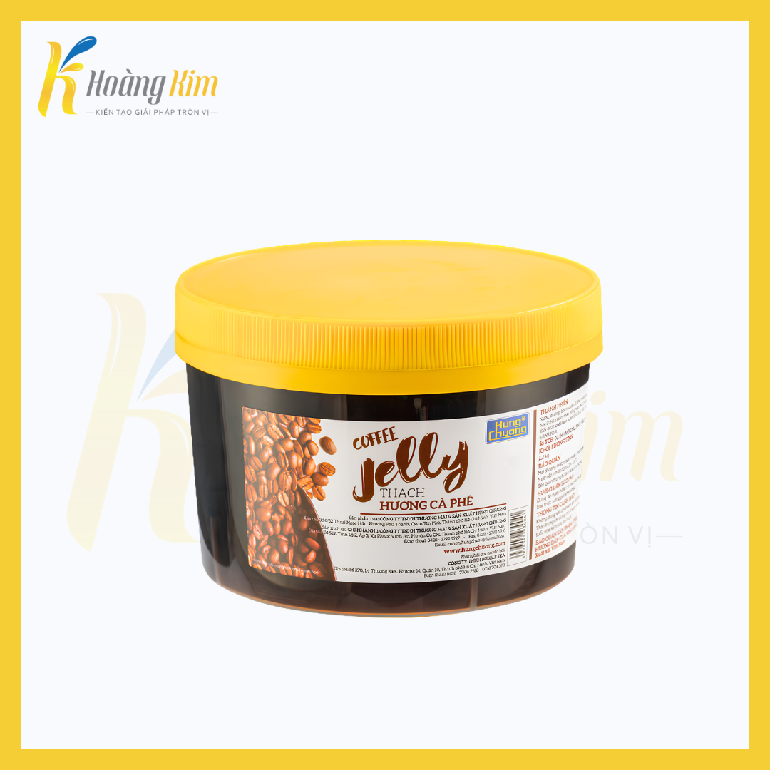 THẠCH JELLY CÀ PHÊ HÙNG CHƯƠNG