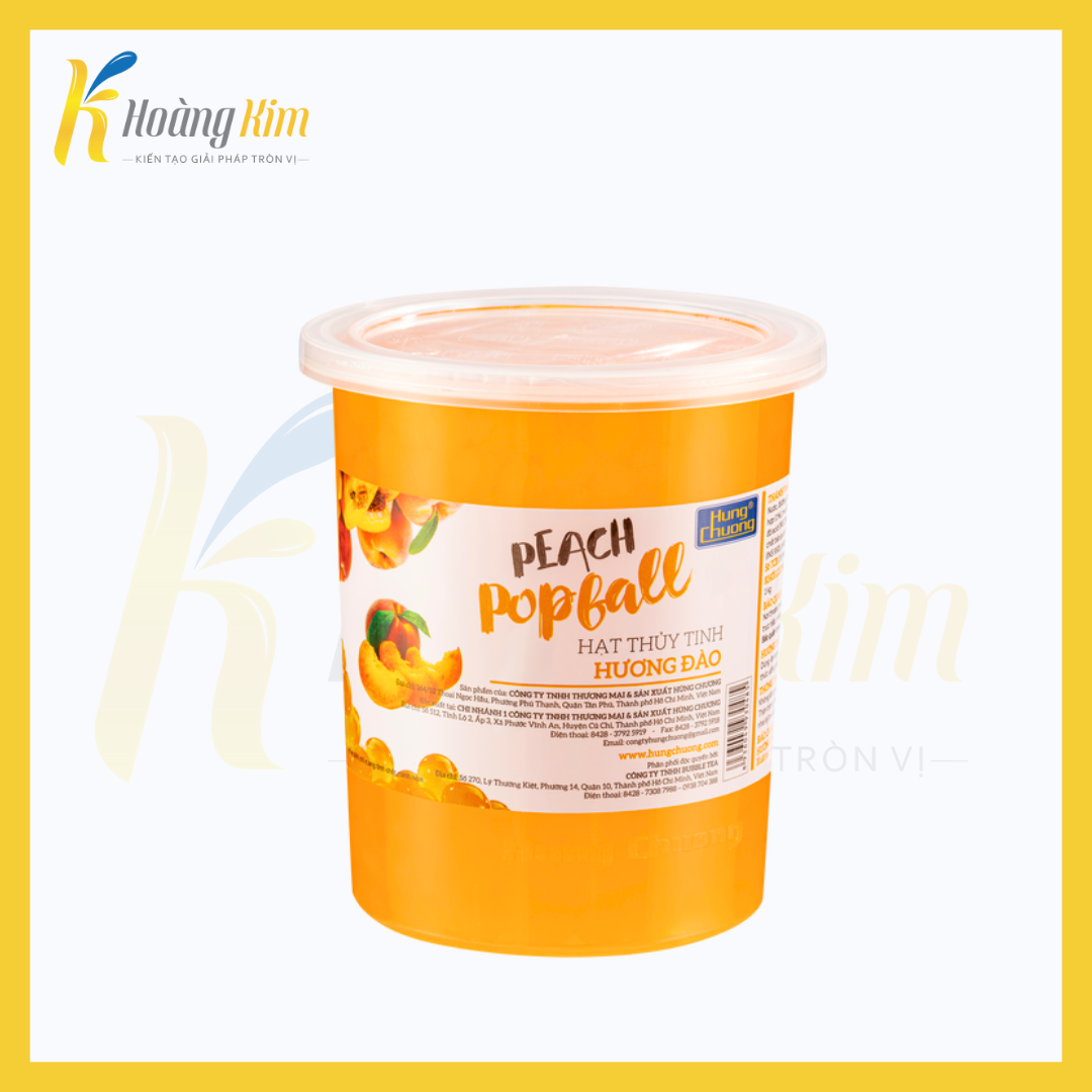 HẠT THUỶ TINH ĐÀO 1KG HÙNG CHƯƠNG
