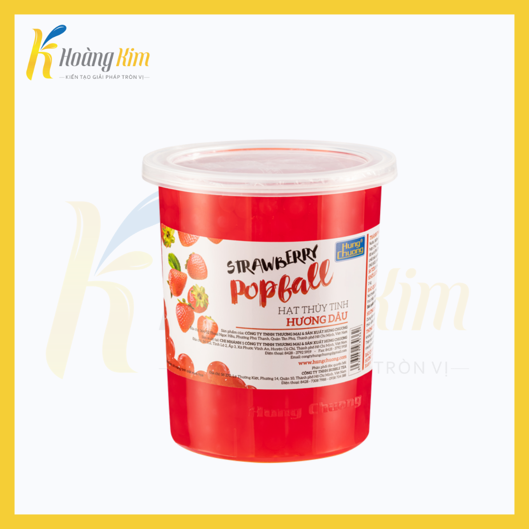 HẠT THUỶ TINH DÂU 1KG HÙNG CHƯƠNG