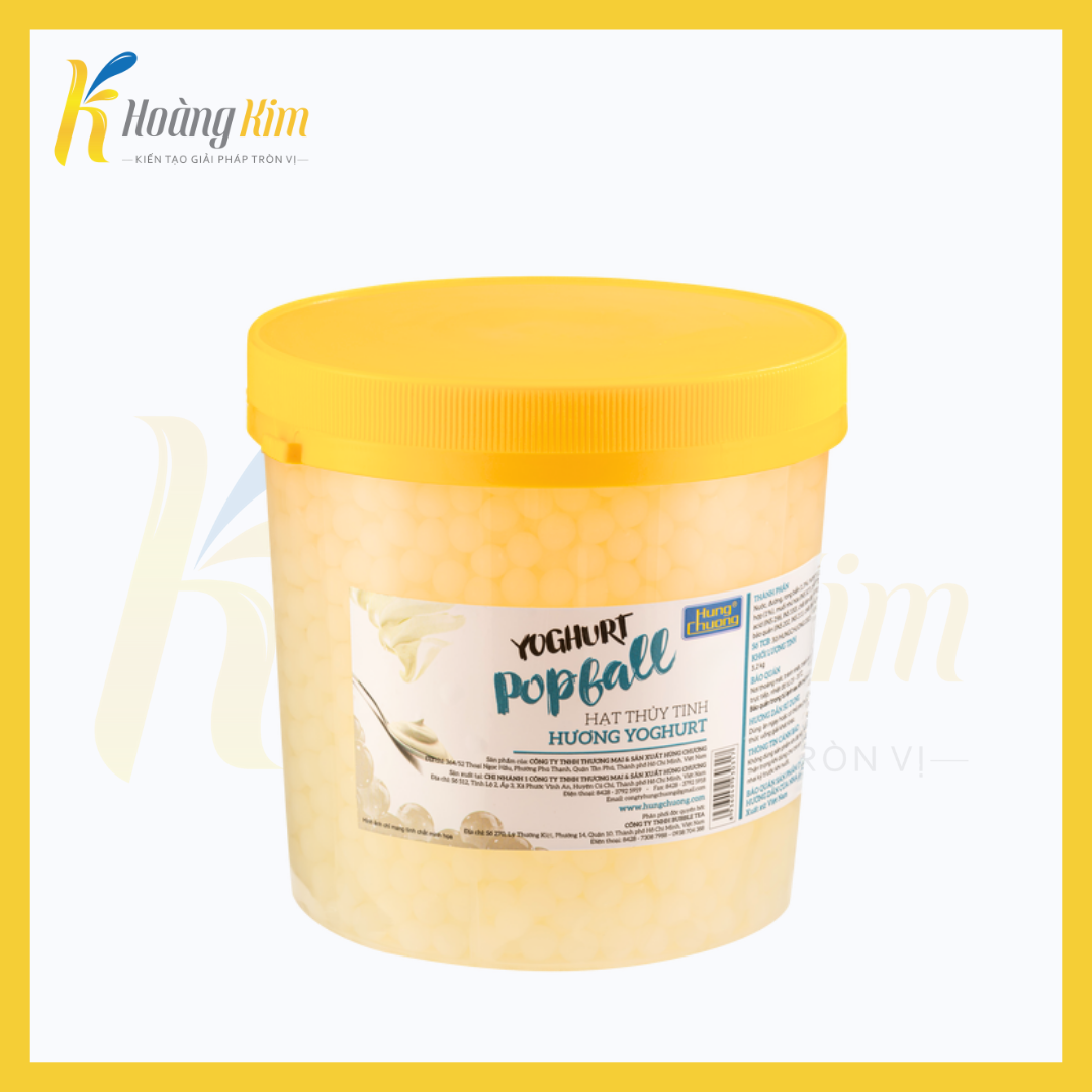 HẠT THUỶ TINH YOGHURT HÙNG CHƯƠNG