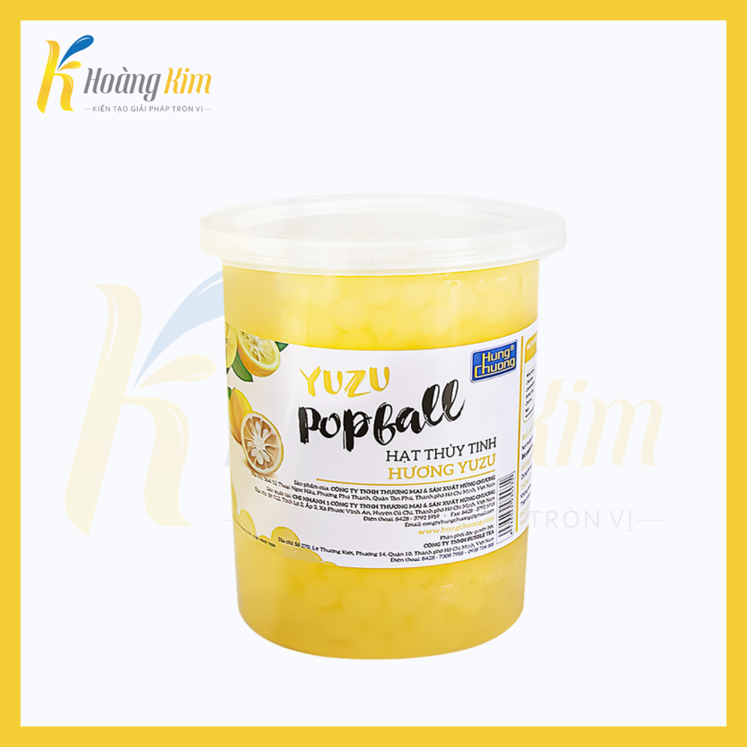 HẠT THUỶ TINH 1KG YUZU HÙNG CHƯƠNG
