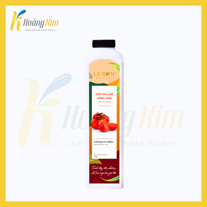 MỨT PHA CHẾ HỒNG CHÍN LA'BON