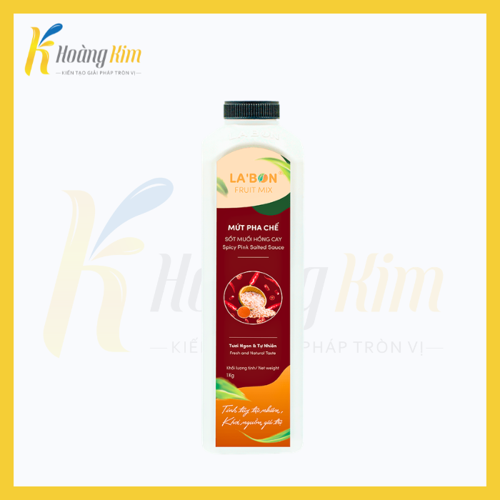 MỨT PHA CHẾ SỐT MUỐI HỒNG CAY LA'BON