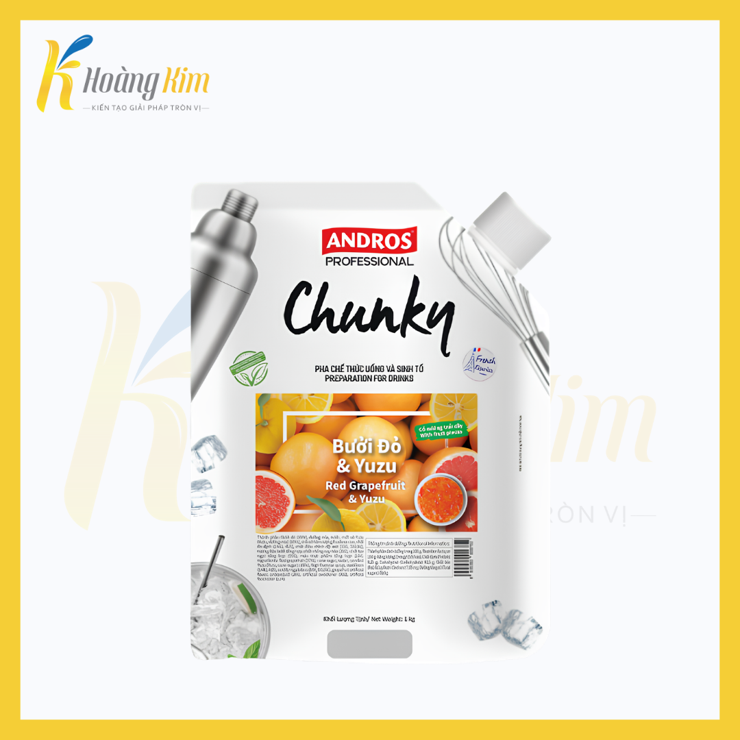 MỨT BƯỞI ĐỎ & YUZU CHUNKY