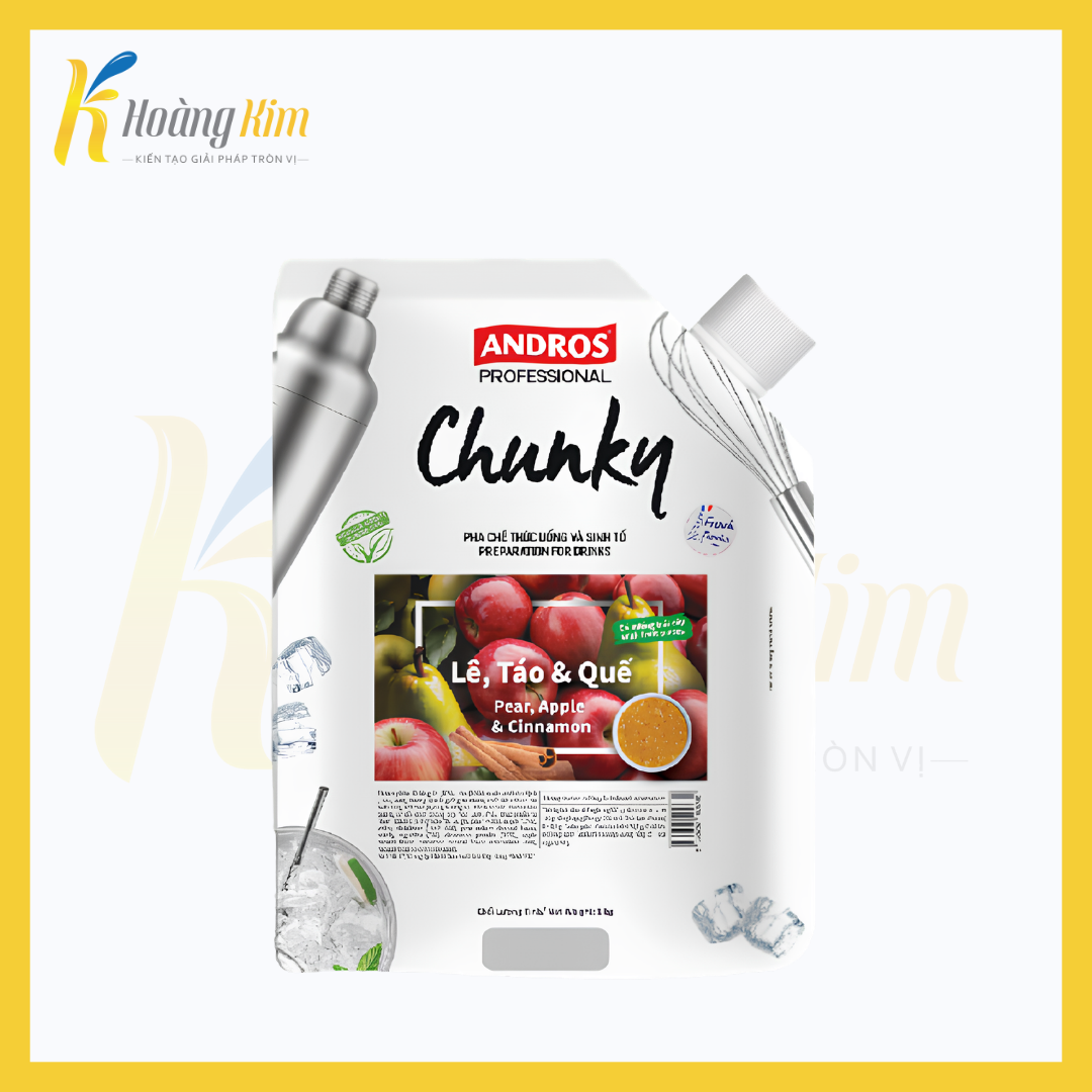 MỨT LÊ TÁO & QUẾ CHUNKY
