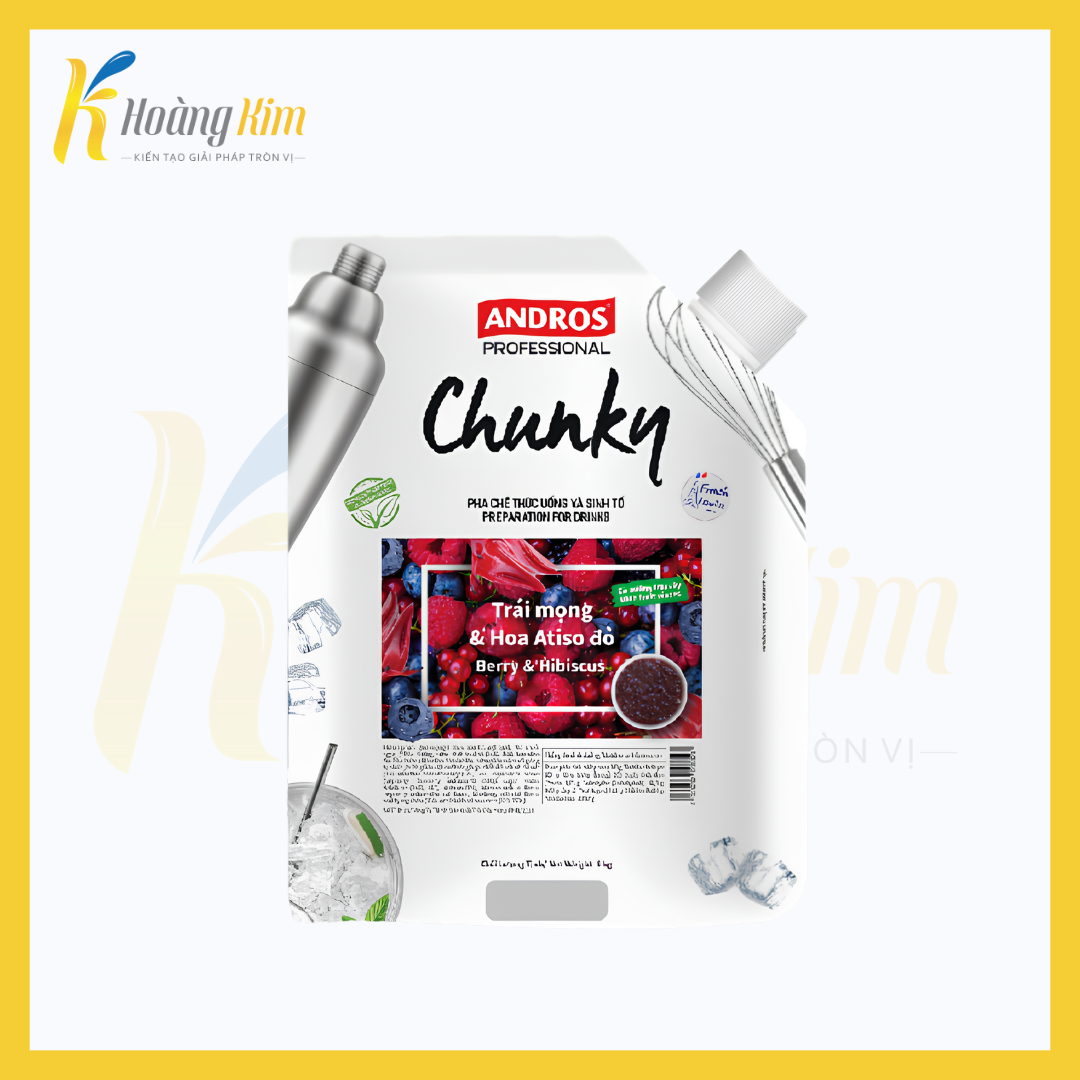 MỨT TRÁI MỌNG & HOA ATISO ĐỎ CHUNKY