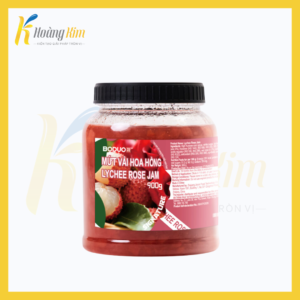 MỨT VẢI HOA HỒNG BODUO
