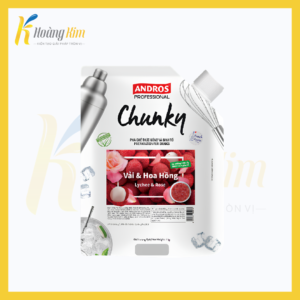 MỨT VẢI HOA HỒNG CHUNKY