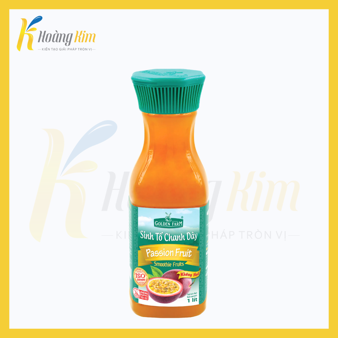 SINH TỐ CHANH DÂY KHÔNG HẠT GOLDEN FARM