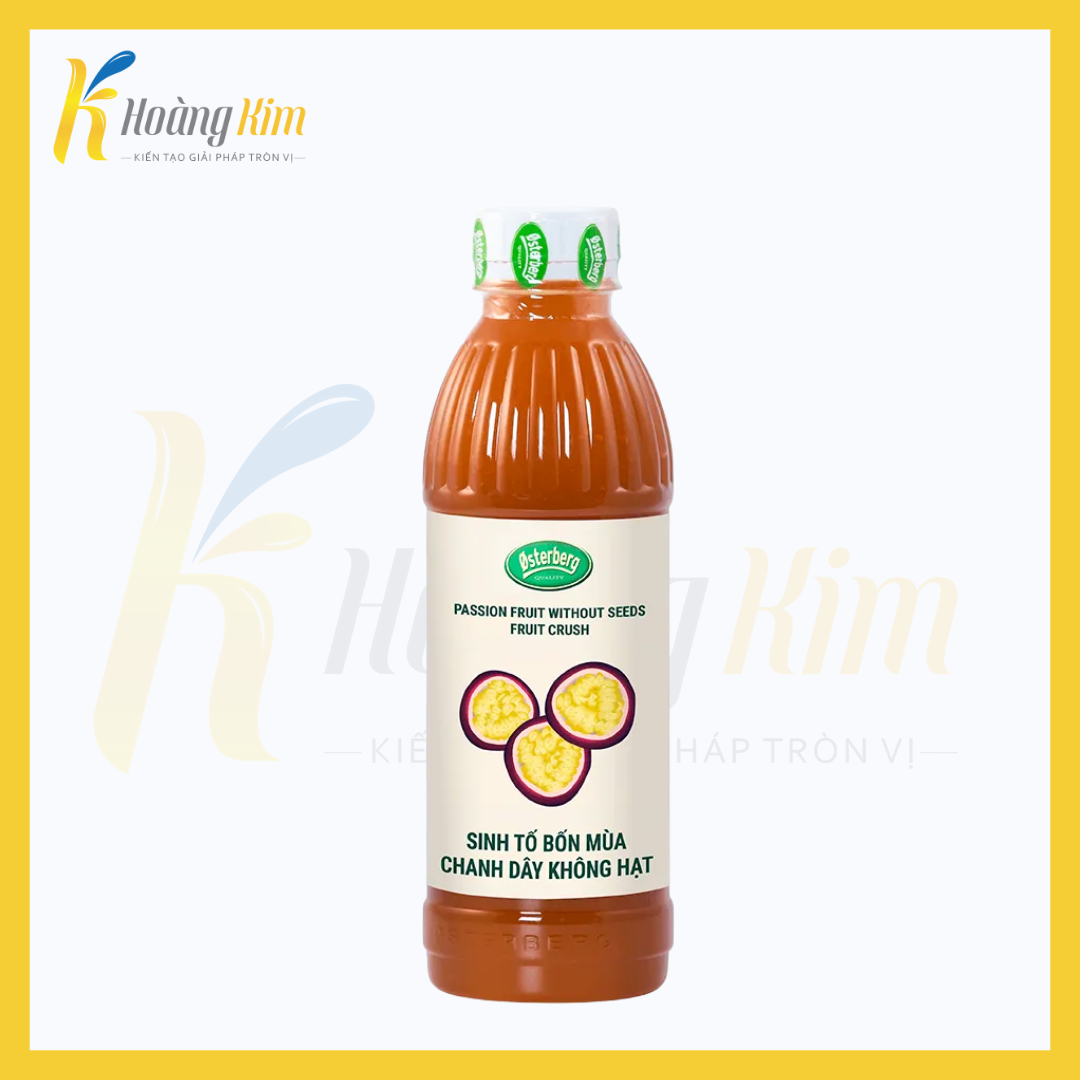 SINH TỐ CHANH DÂY KHÔNG HẠT OSTERBERG