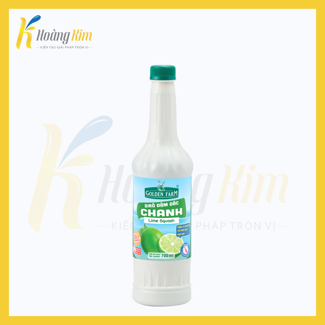 SIRO ĐẬM ĐẶC CHANH GOLDEN FARM