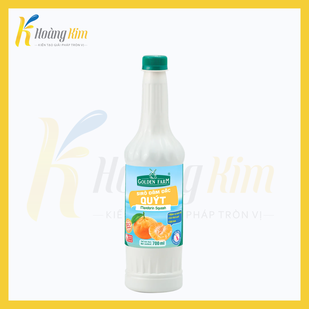 SIRO ĐẬM ĐẶC QUÝT GOLDEN FARM