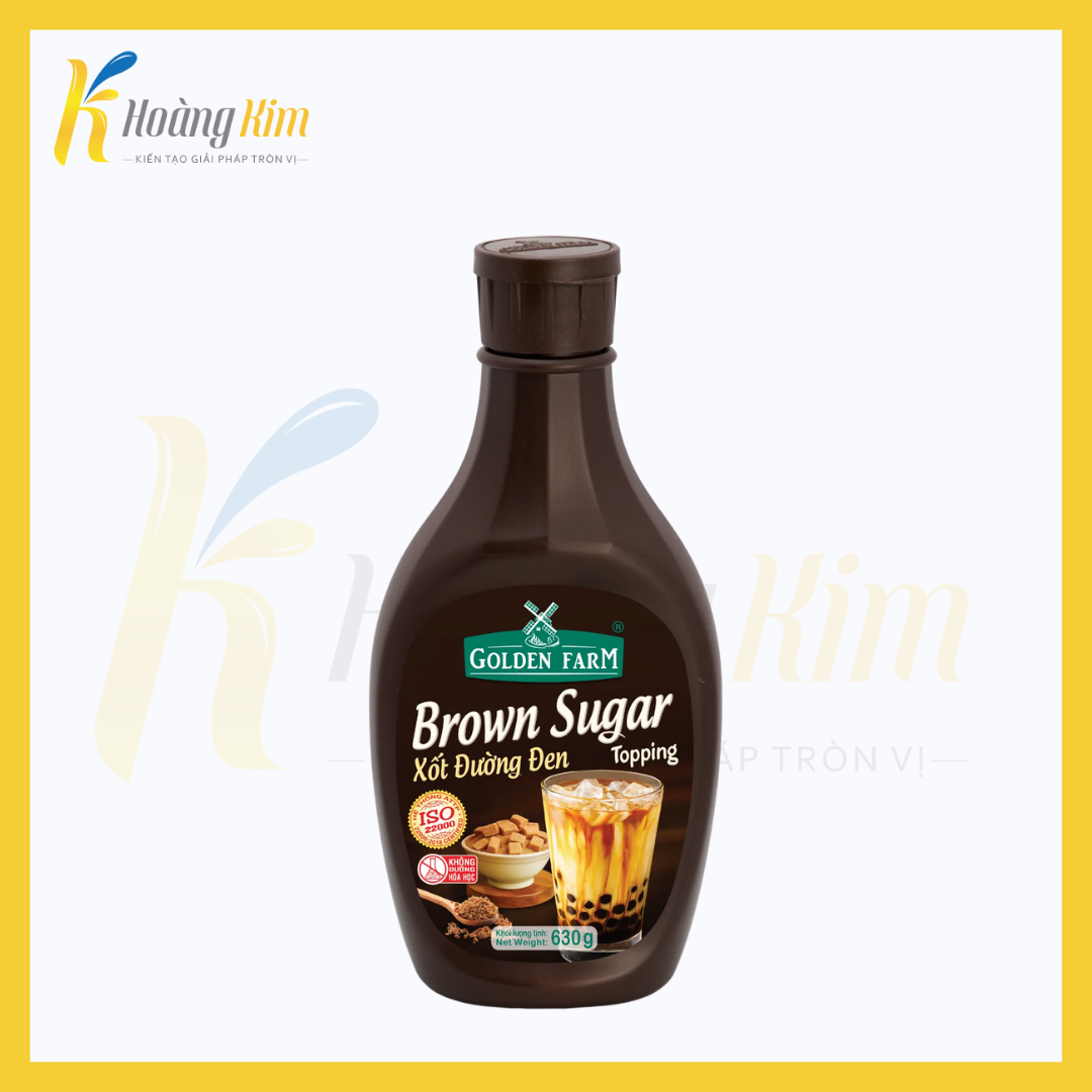SỐT TOPPING ĐƯỜNG ĐEN GOLDEN FARM