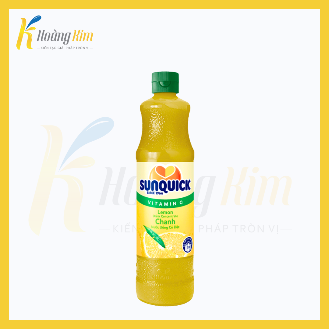 NƯỚC ÉP TRÁI CÂY CÔ ĐẶC CHANH SUNQUICK