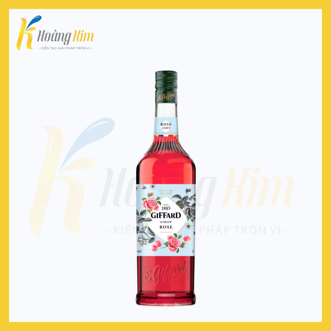 SYRUP HOA HỒNG GIFFARD